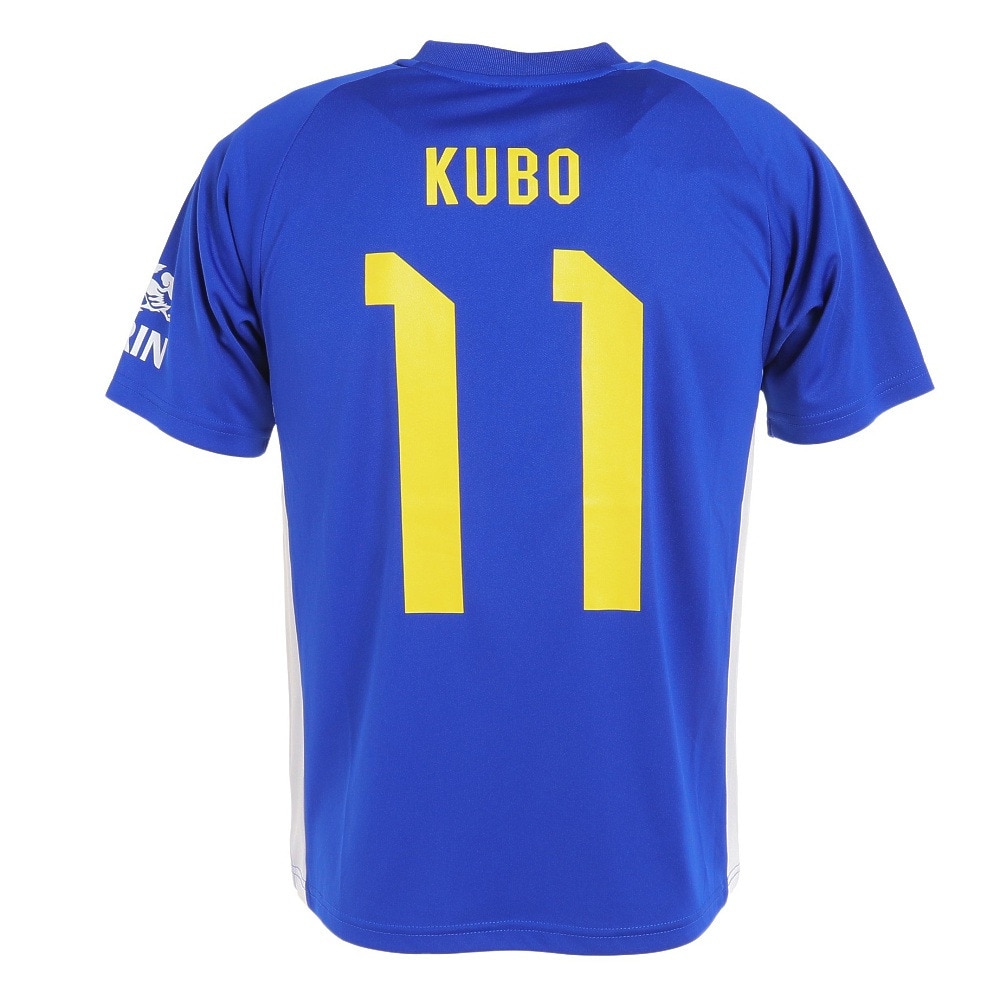 JFA（メンズ、レディース）サッカー 日本代表 プレーヤーズTシャツ XSサイズ 11 久保建英 O5-140