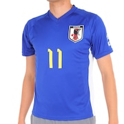 ジェイエフエー（JFA）（メンズ、レディース）サッカー 日本代表 プレーヤーズTシャツ Sサイズ 11 久保建英 O5-141