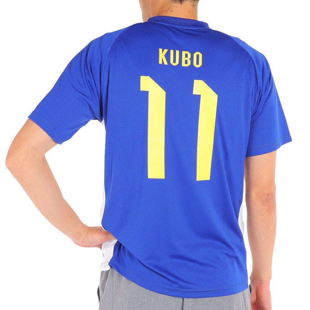 JFA（メンズ、レディース）サッカー 日本代表 プレーヤーズTシャツ Mサイズ 11 久保建英 O5-142