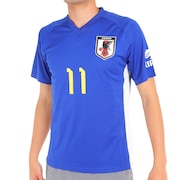 ジェイエフエー（JFA）（メンズ、レディース）サッカー 日本代表 プレーヤーズTシャツ Mサイズ 11 久保建英 O5-142