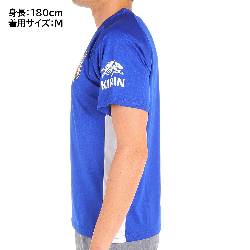 日本サッカー協会（JFA ）（メンズ、レディース）日本サッカー協会 ジェイエフエー JFA サッカー 日本代表 プレーヤーズTシャツ Mサイズ OO4-986 半袖Tシャツ