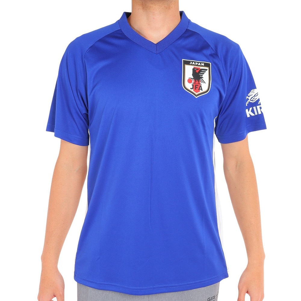 日本サッカー協会（JFA ）（メンズ、レディース）日本サッカー協会 ジェイエフエー JFA サッカー 日本代表 プレーヤーズTシャツ Lサイズ OO4-987 半袖Tシャツ