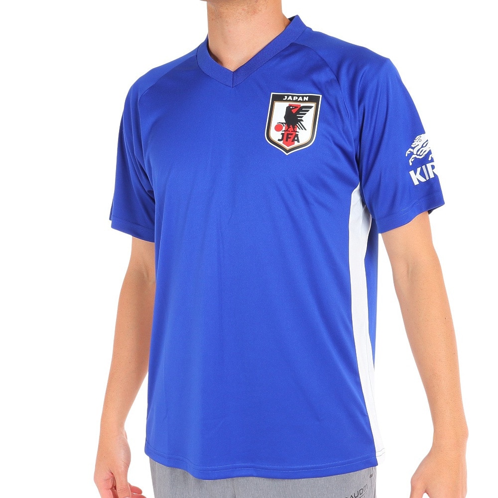 日本サッカー協会（JFA ）（メンズ、レディース）日本サッカー協会 ジェイエフエー JFA サッカー 日本代表 プレーヤーズTシャツ Lサイズ OO4-987 半袖Tシャツ
