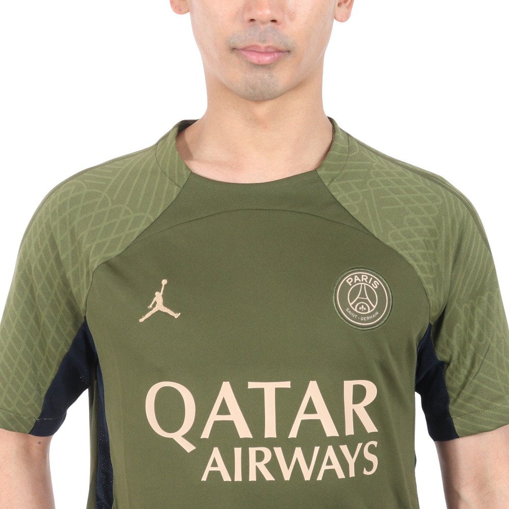ナイキ（NIKE）（メンズ）パリ サンジェルマン ストライク フォース ドライフィット サッカートップス FD7085-327 速乾
