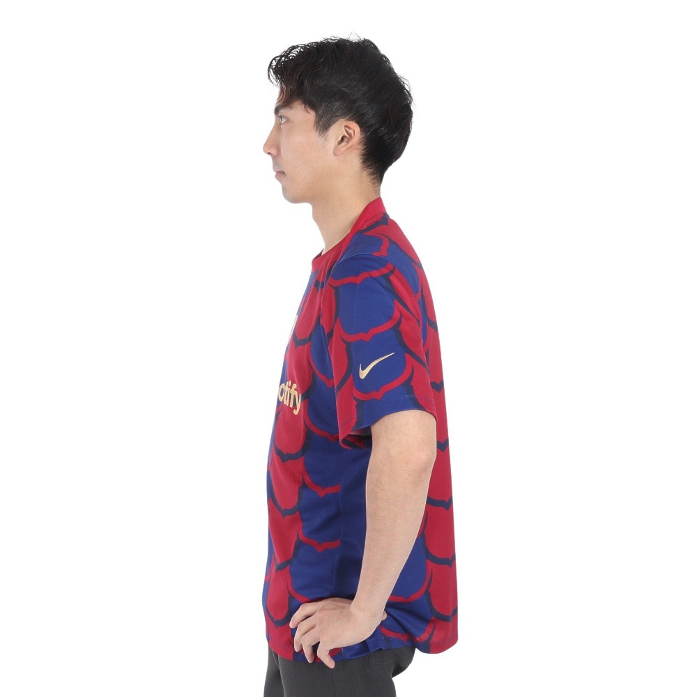 ナイキ（NIKE）（メンズ）FCバルセロナ アカデミー プロ SE ドライフィット サッカー プレマッチ トップ FJ5430-456