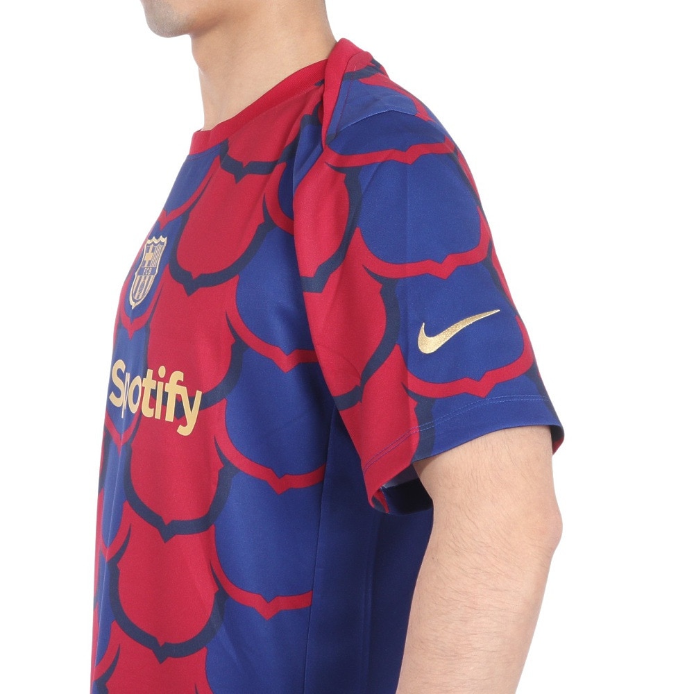 ナイキ（NIKE）（メンズ）FCバルセロナ アカデミー プロ SE ドライフィット サッカー プレマッチ トップ FJ5430-456