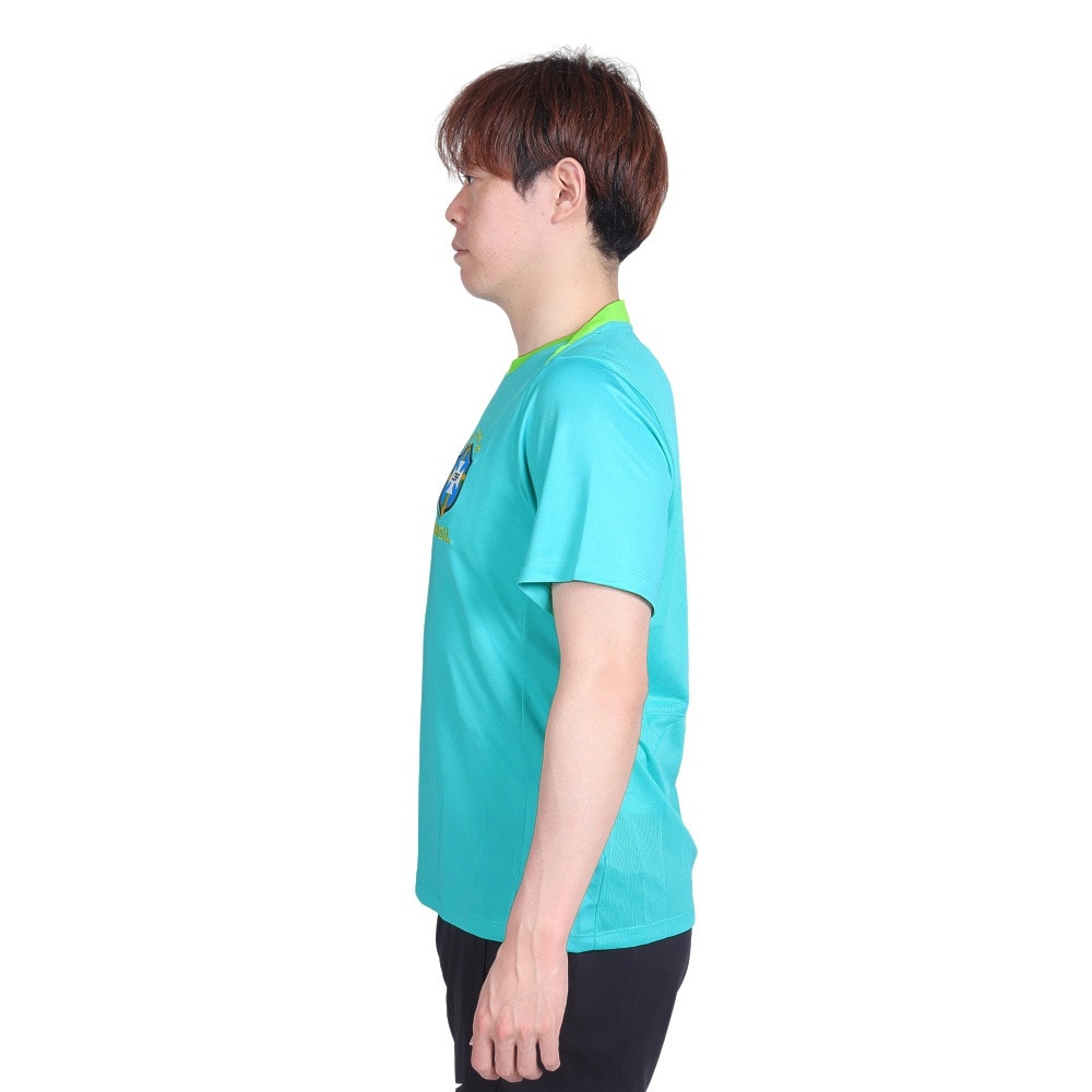 ナイキ（NIKE）（メンズ）ブラジル アカデミー プロ ドライフィット半袖Tシャツ FJ2756-445 速乾