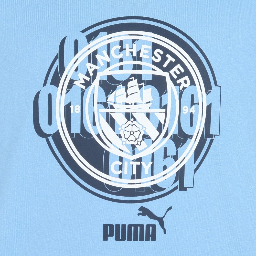 プーマ（PUMA）（メンズ）マンチェスター シティFC FTBLカルチャー 半袖 Tシャツ 77777439