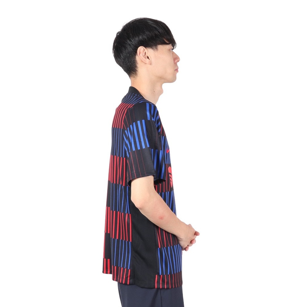 ナイキ（NIKE）（メンズ）FC バルセロナ プレマッチ ドライフィット ACDPR ショートスリーブトップス K AW FV1194-011