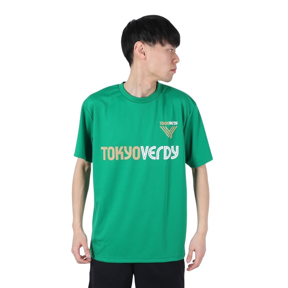 東京ヴェルディ（メンズ、レディース）ベーシック半袖Tシャツ GRN