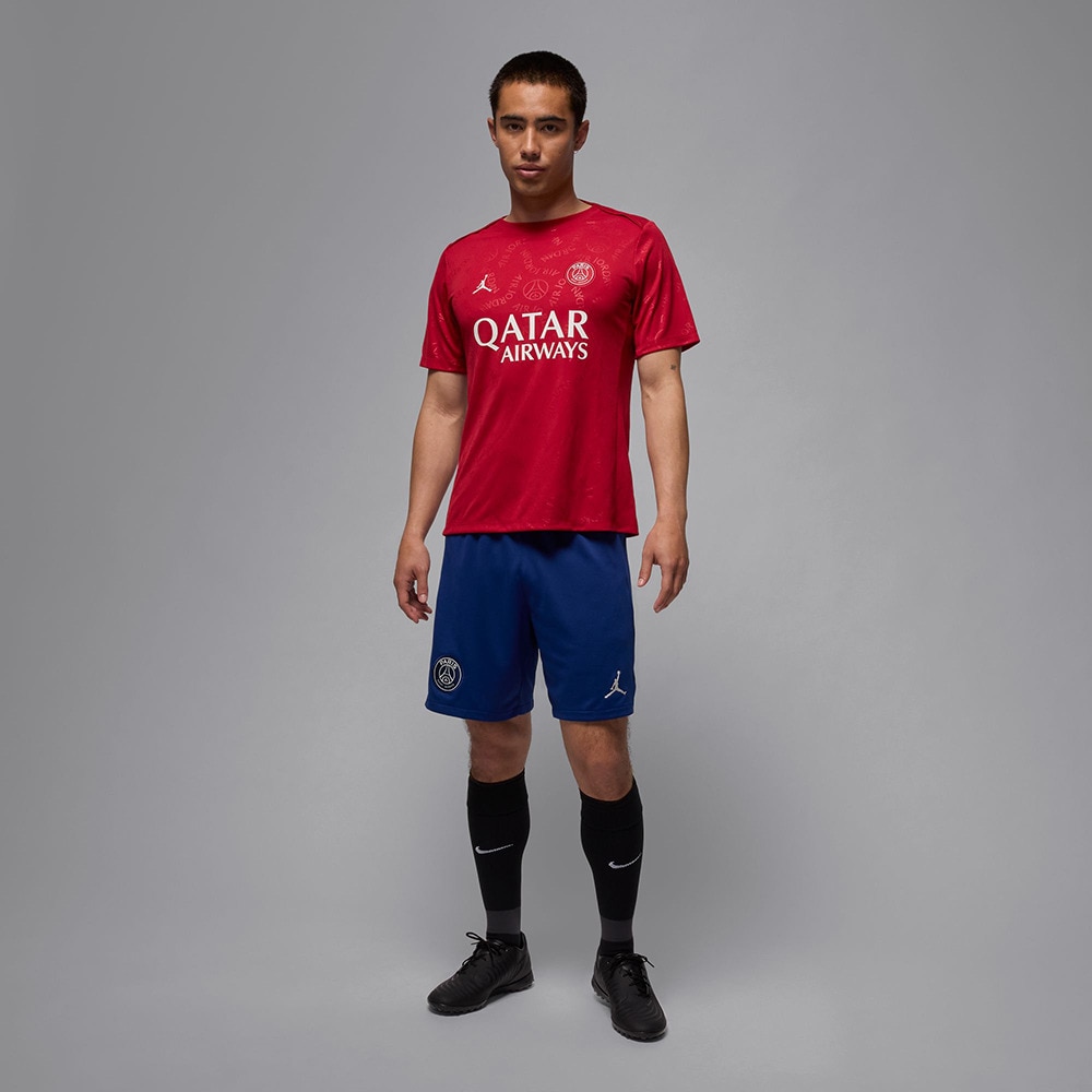ジョーダン（JORDAN）（メンズ）パリ サンジェルマン アカデミー プロ フォース サッカー プレマッチ 半袖トップ HJ2987-659