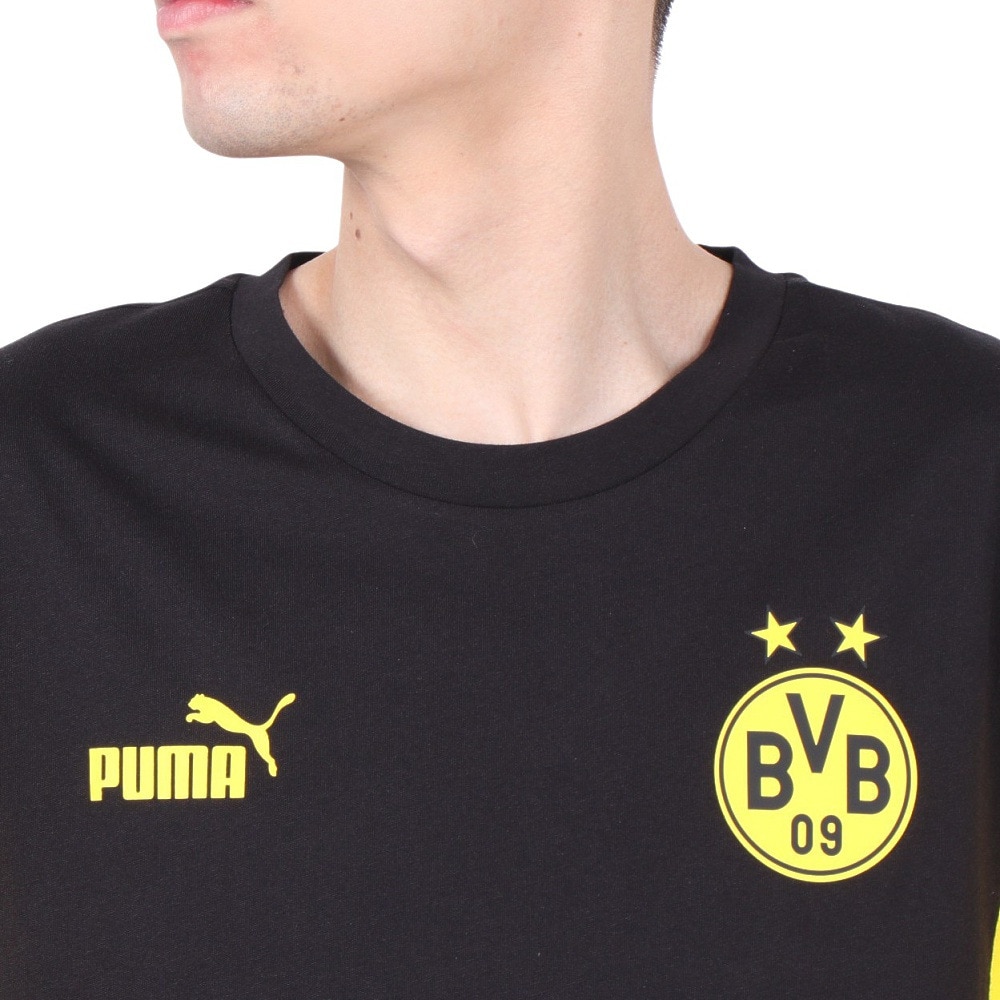 プーマ（PUMA）（メンズ）BVB FTBLARCHIVE 半袖Tシャツ 77910702