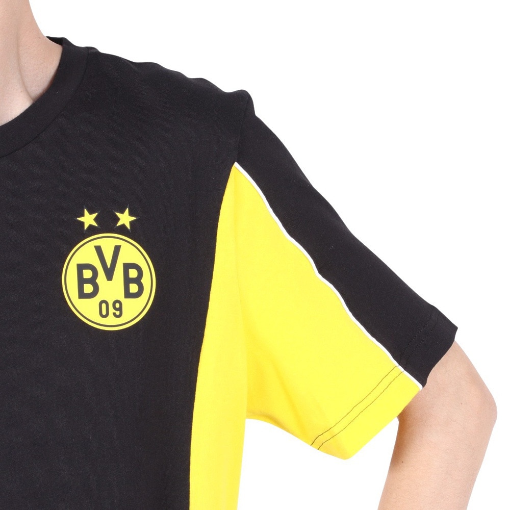 プーマ（PUMA）（メンズ）BVB FTBLARCHIVE 半袖Tシャツ 77910702