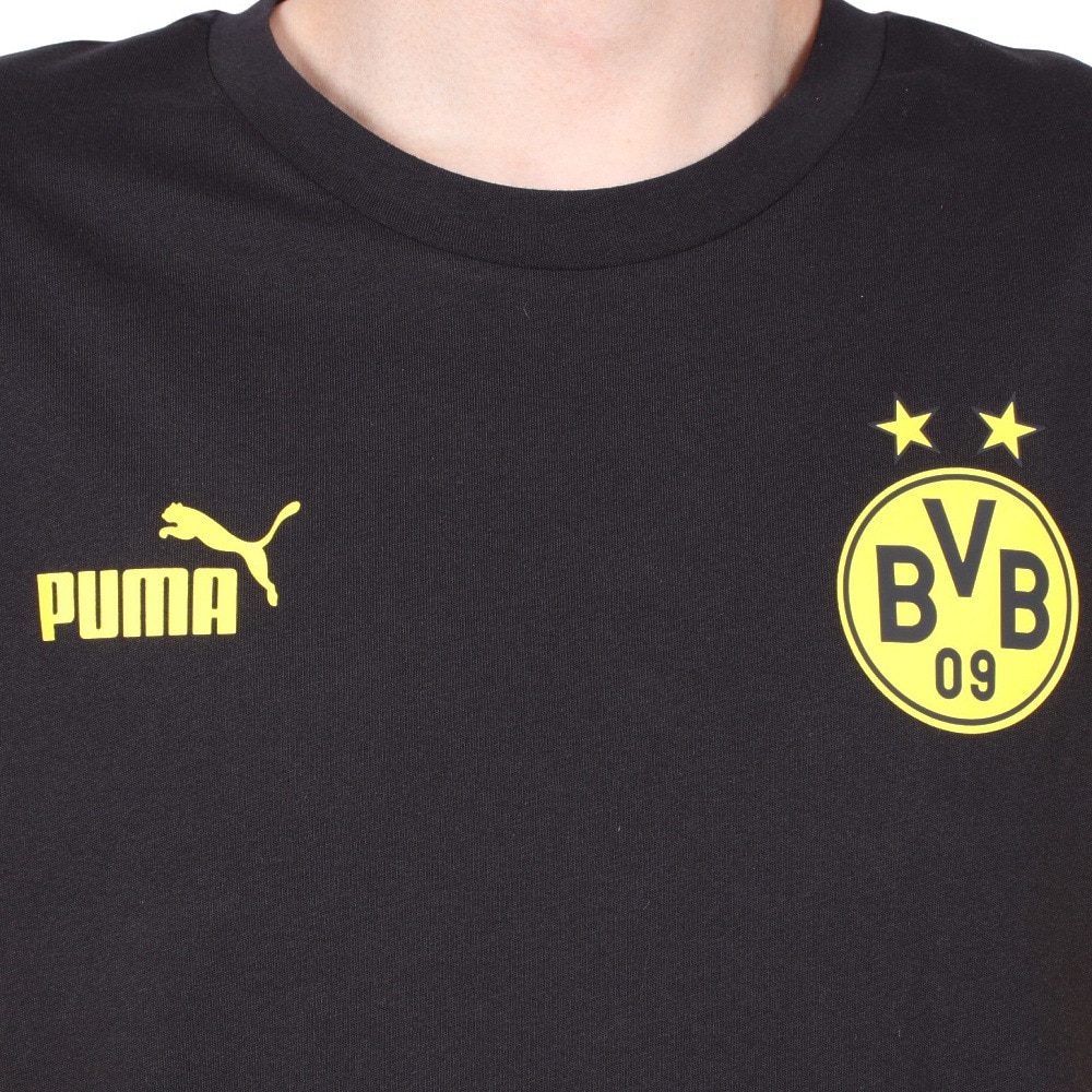プーマ（PUMA）（メンズ）BVB FTBLARCHIVE 半袖Tシャツ 77910702