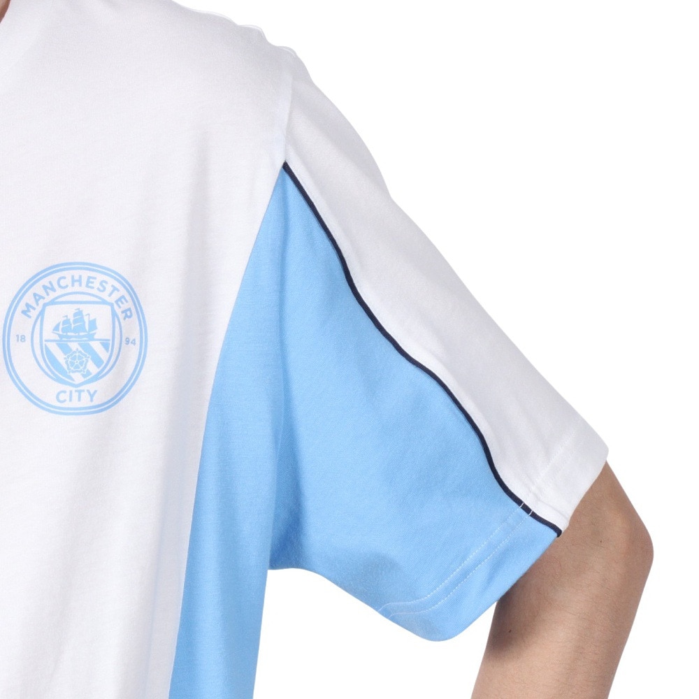 プーマ（PUMA）（メンズ、レディース）【新商品】マンチェスターシティ FC FTBLARCHIVE 半袖Tシャツ 77913066