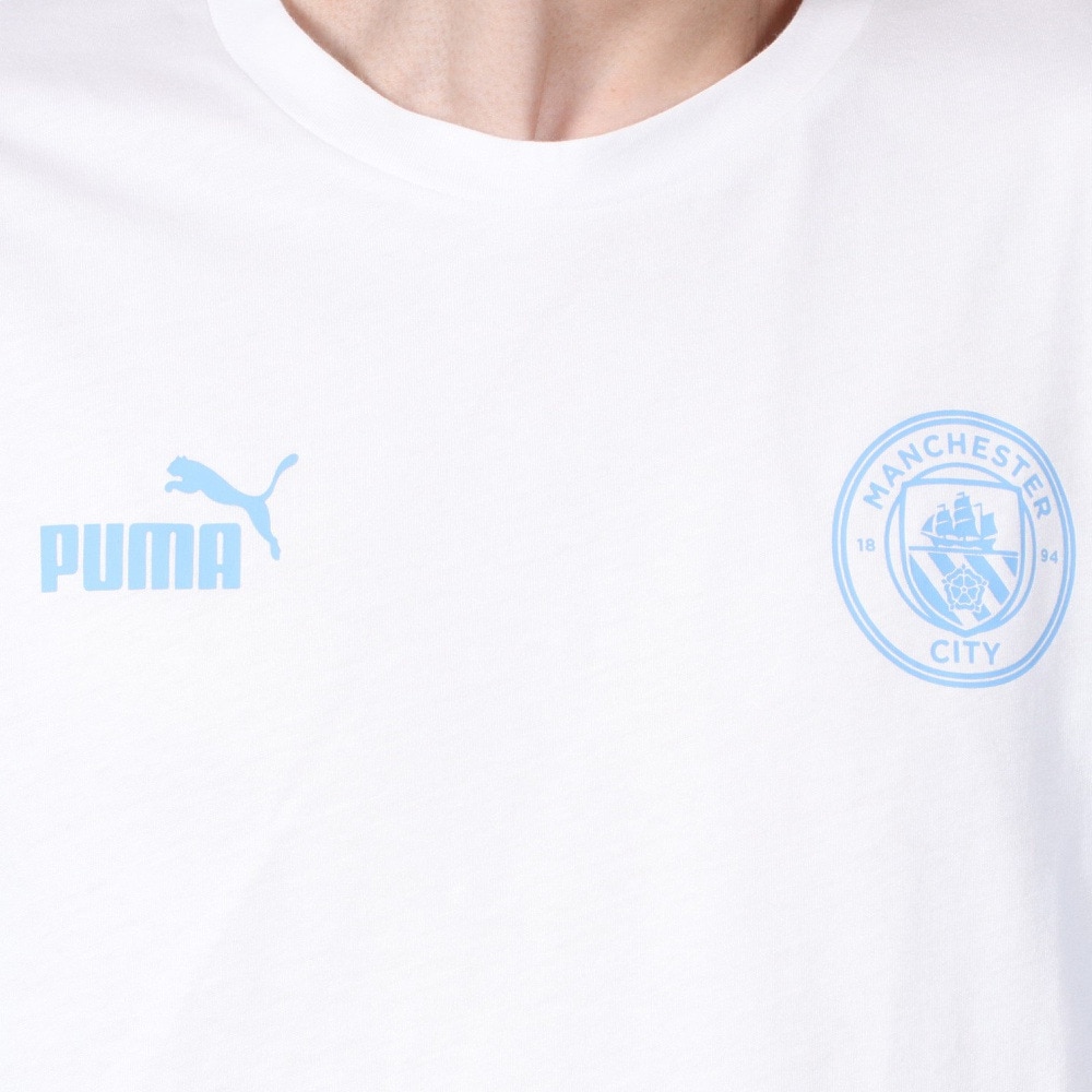 プーマ（PUMA）（メンズ、レディース）【新商品】マンチェスターシティ FC FTBLARCHIVE 半袖Tシャツ 77913066