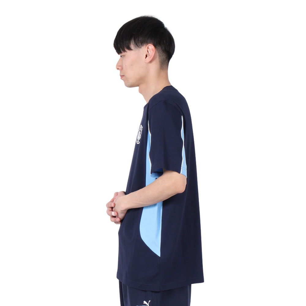プーマ（PUMA）（メンズ、レディース）【新商品】マンチェスターシティ FC FTBLARCHIVE 半袖Tシャツ 77913073
