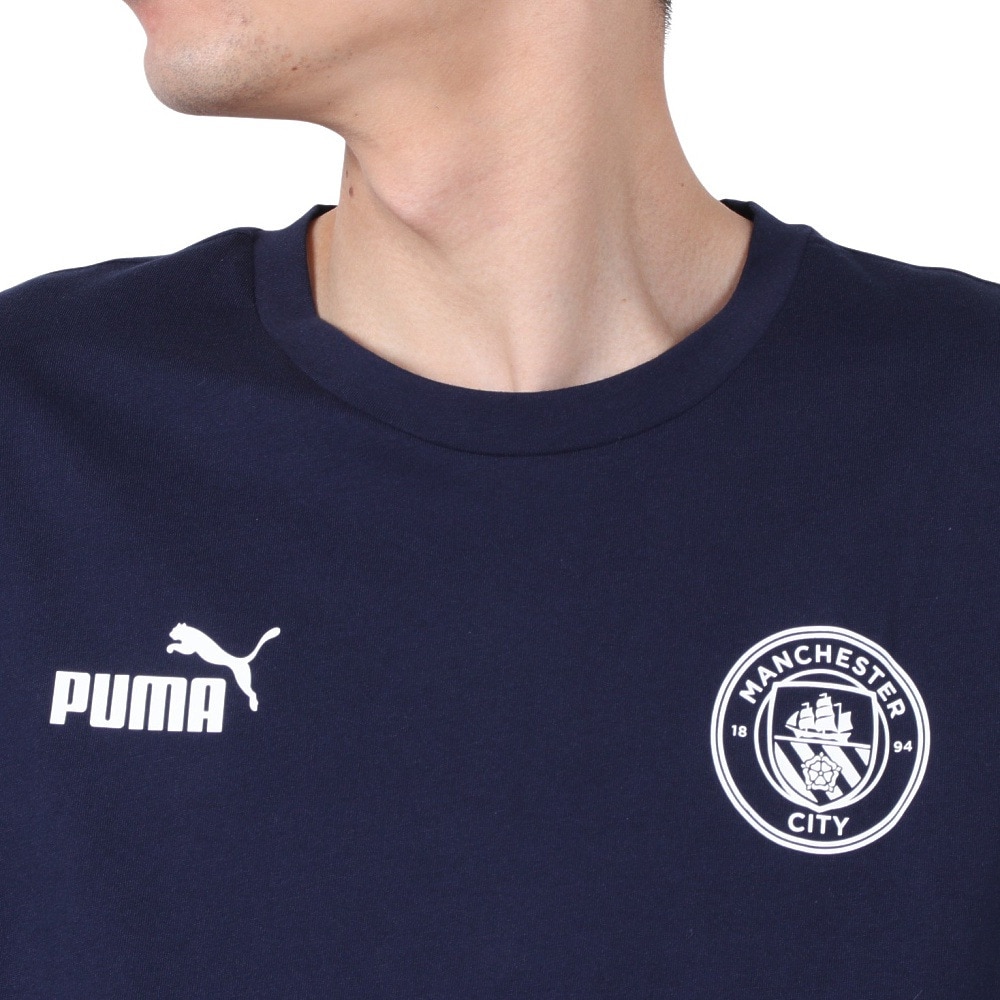 プーマ（PUMA）（メンズ、レディース）【新商品】マンチェスターシティ FC FTBLARCHIVE 半袖Tシャツ 77913073
