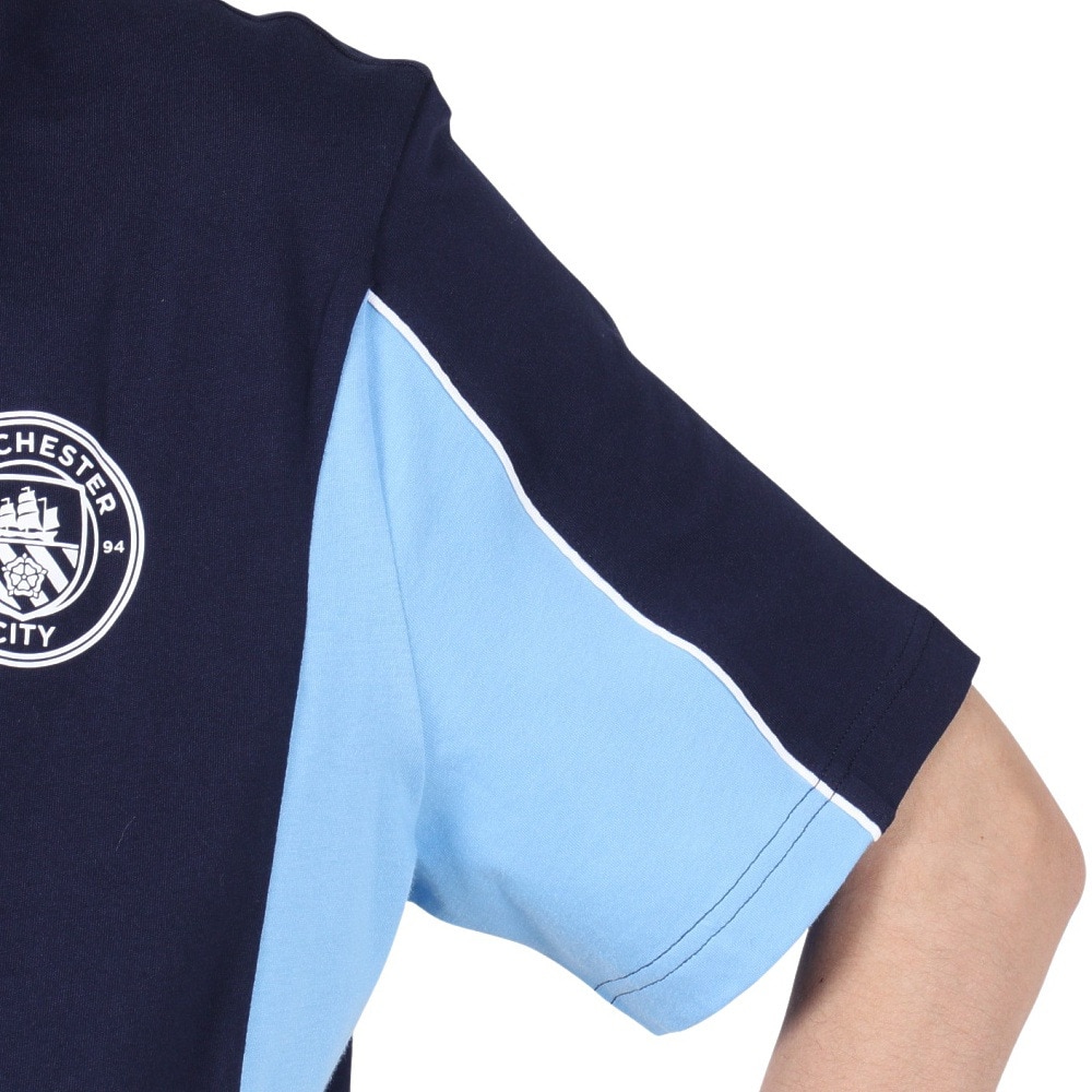 プーマ（PUMA）（メンズ、レディース）【新商品】マンチェスターシティ FC FTBLARCHIVE 半袖Tシャツ 77913073