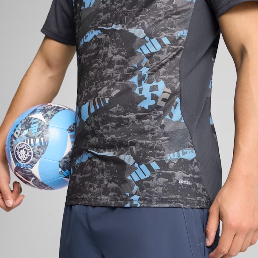 プーマ（PUMA）（メンズ）2024-25 マンチェスターシティ FC プレマッチ 半袖 シャツ 77915574