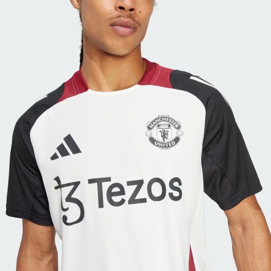 アディダス（adidas）（メンズ）マンチェスター・ユナイテッド ティロ 24 トレーニングジャージー 半袖シャツ KTE45-JE3726