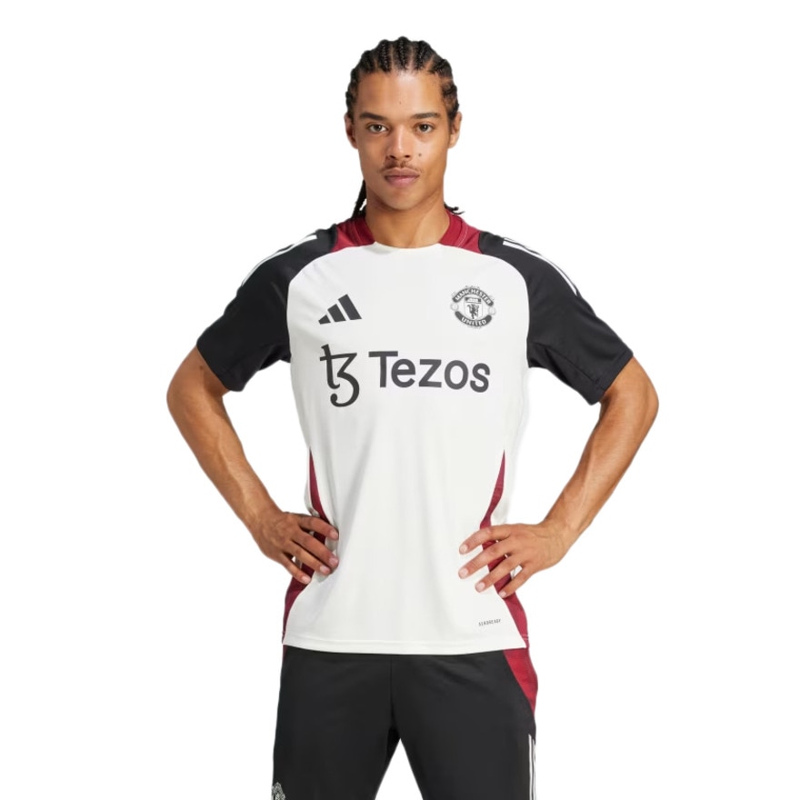 アディダス（adidas）（メンズ）マンチェスター・ユナイテッド ティロ 24 トレーニングジャージー 半袖シャツ KTE45-JE3726