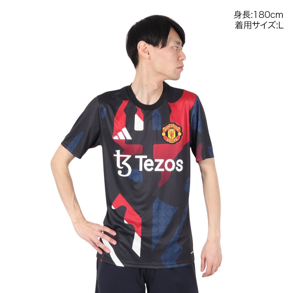 アディダス（adidas）（メンズ）マンチェスターユナイテッド 24/25 プレマッチジャージー KVI80-JD7147