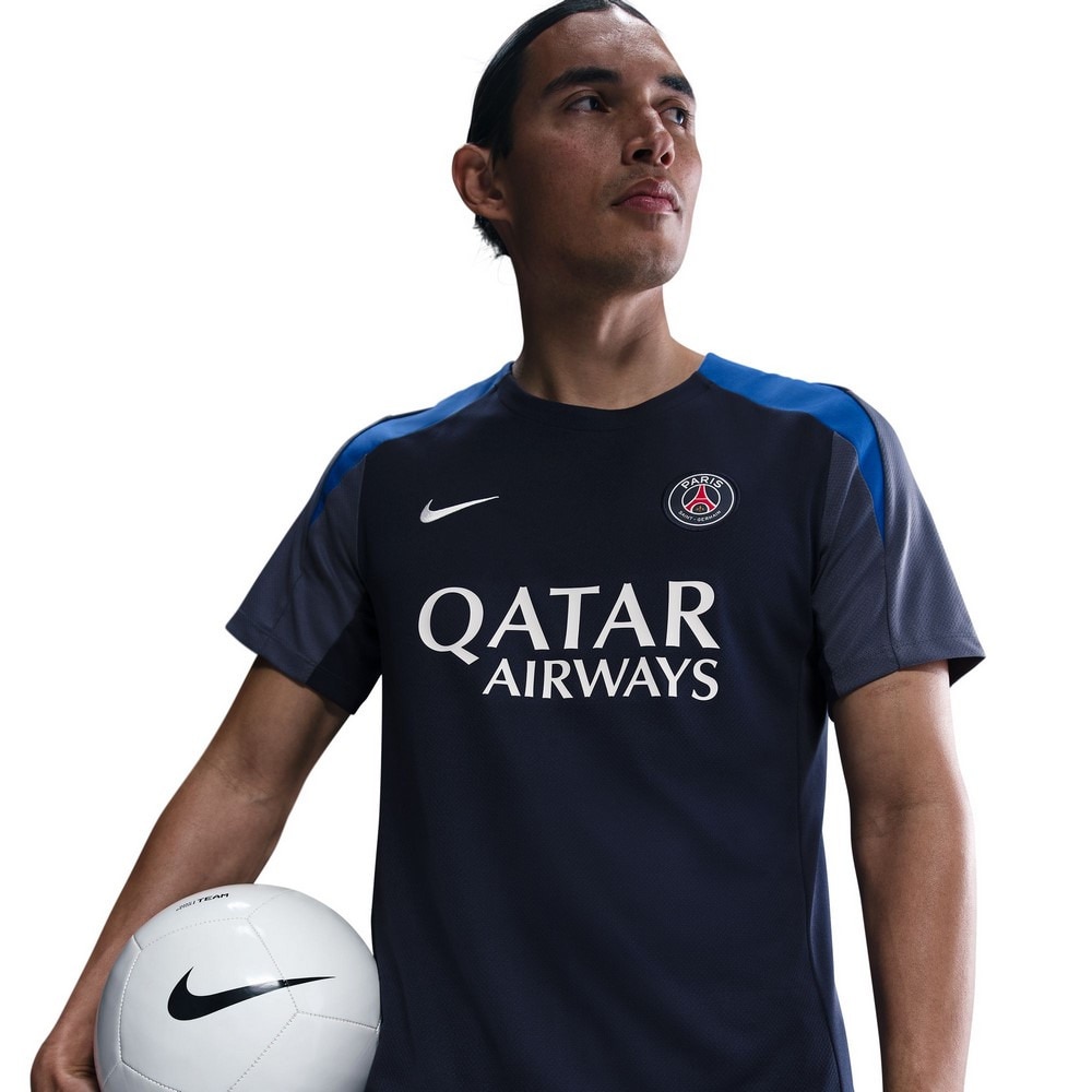 ナイキ（NIKE）（メンズ）パリ サンジェルマン ストライク 半袖トップス ドライフィット HJ7758-411
