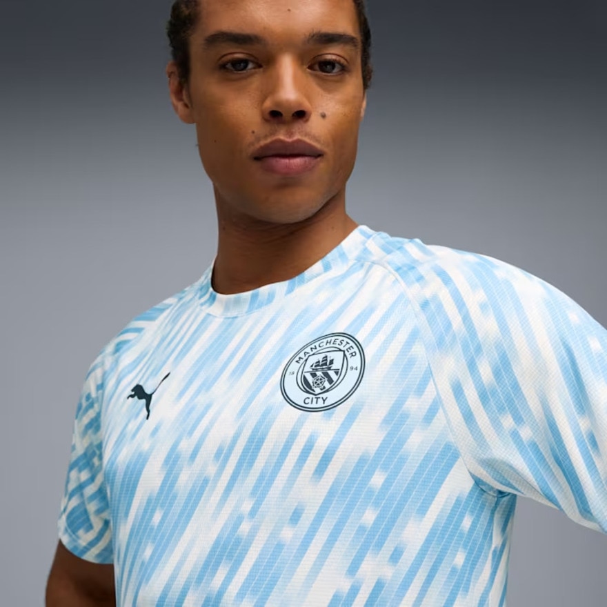 プーマ（PUMA）（メンズ）2025-26 マンチェスター シティFC プレマッチ 半袖 シャツ 78216710