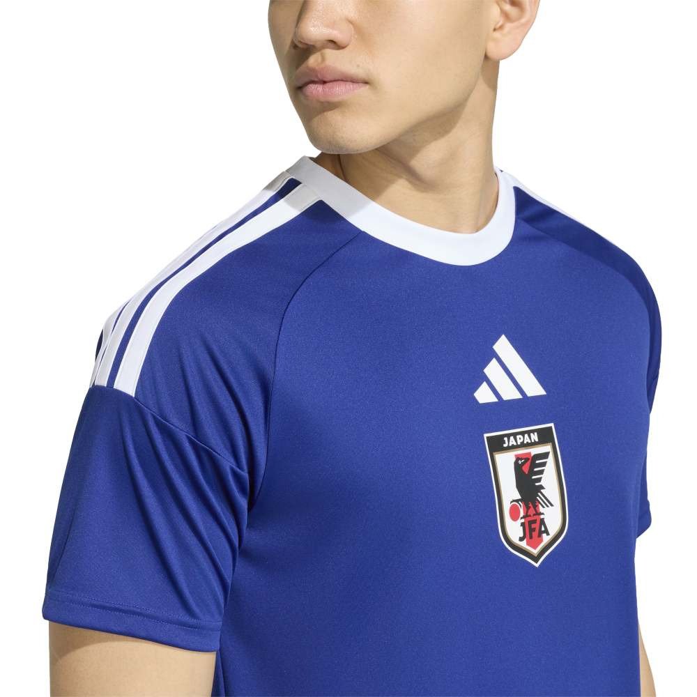 アディダス  JFA半袖サッカーシャツ Lサイズ 青 アディダス（adidas）（メンズ）JFA レギュラーフィット ファン半袖T