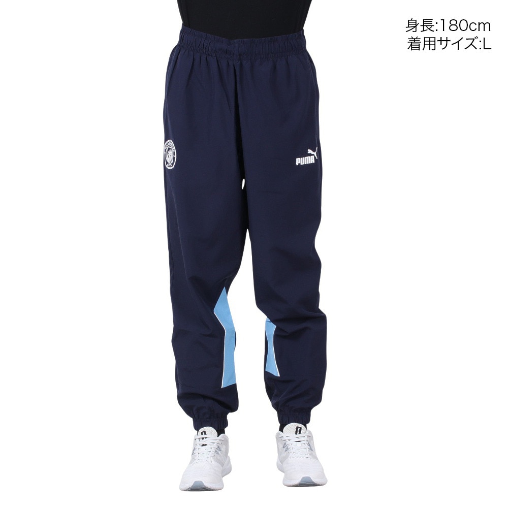 プーマ（PUMA）（メンズ、レディース）【新商品】マンチェスターシティ FC FTBLARCHIVE パンツ 77913273