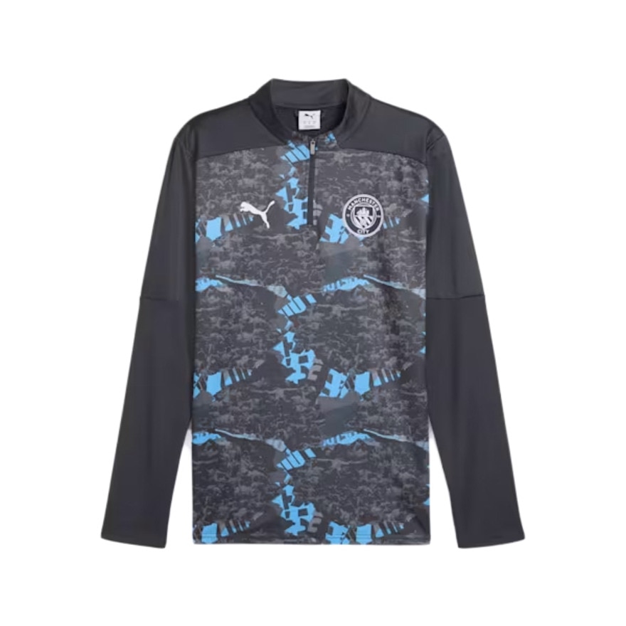 プーマ（PUMA）（メンズ）2024-25 マンチェスターシティ FC プレマッチ 1/4 ジップ トップ 77915674