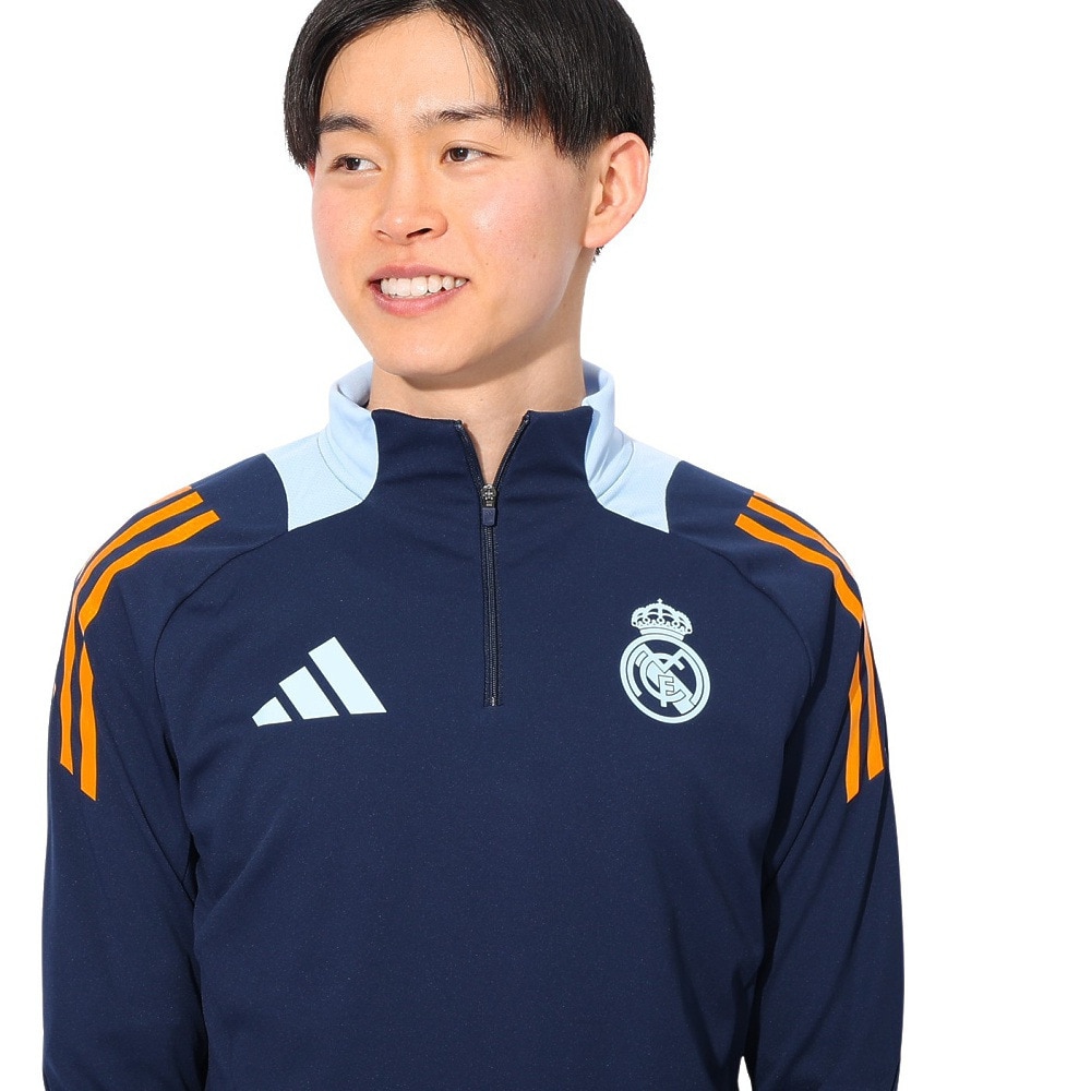 アディダス（adidas）（メンズ、レディース）レアル・マドリード トレーニングトップ JNN37-JE4205