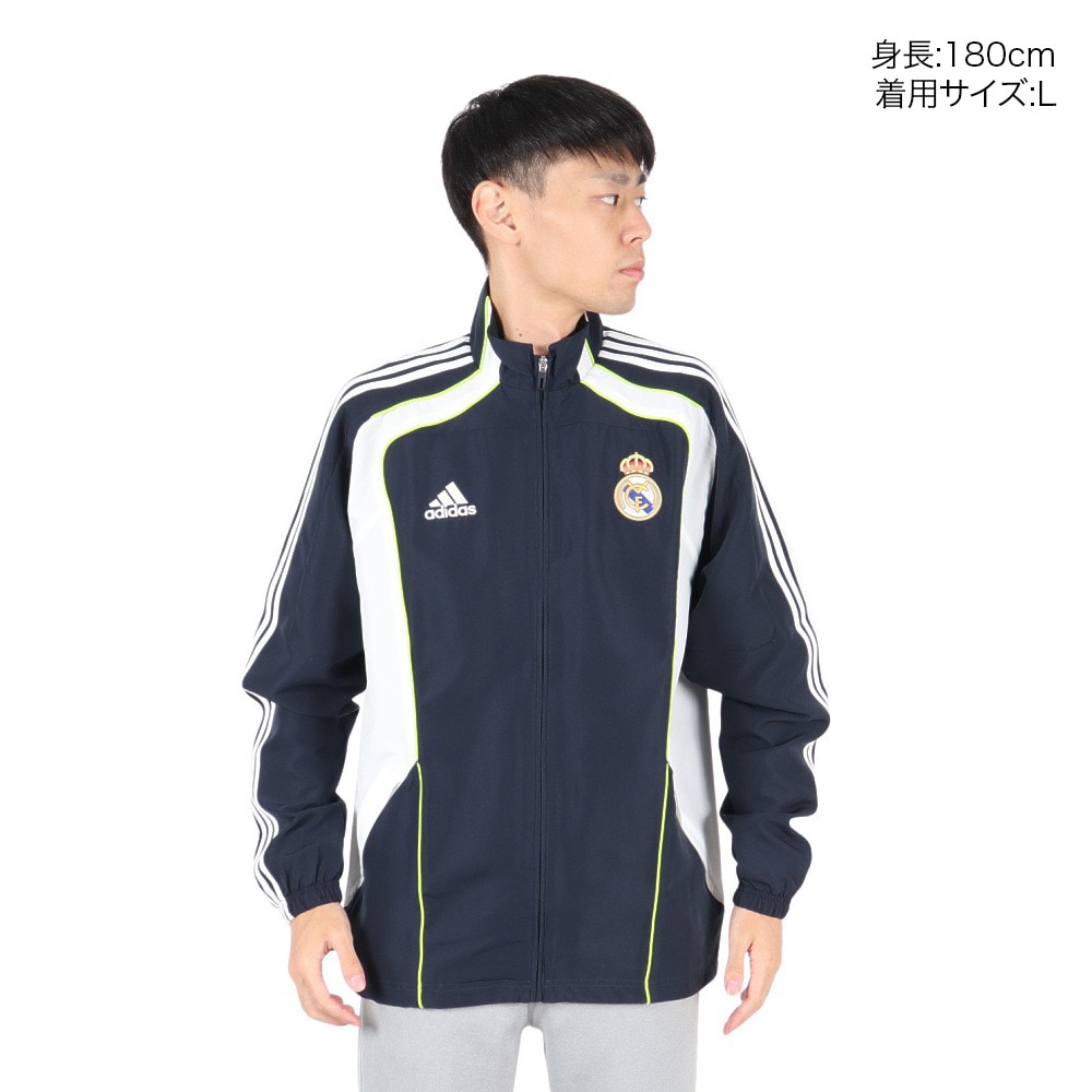 アディダス（adidas）（メンズ）レアル・マドリード URBAN トラックトップ ジャケット KUJ40-JF2575