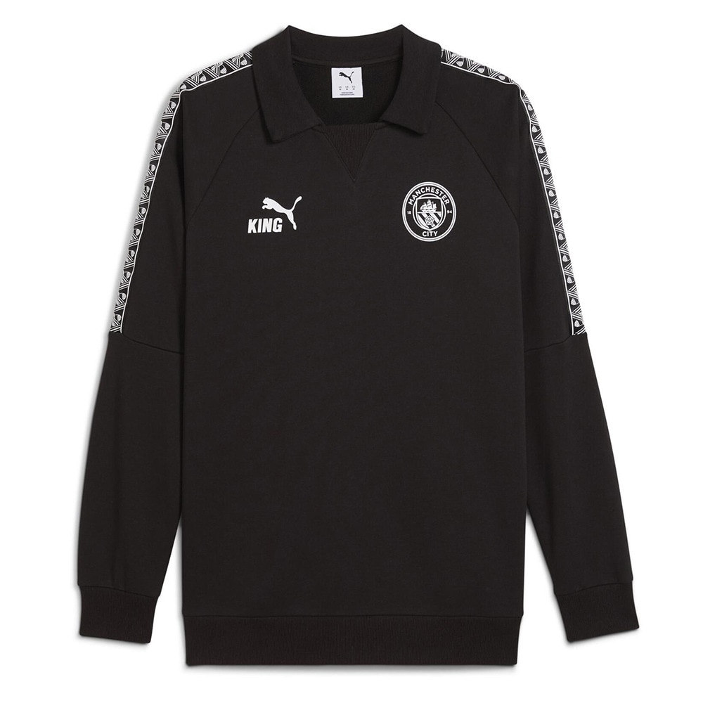 プーマ（PUMA）（メンズ）サッカー マンチェスターシティ FC KING DRILL TOP 長袖 シャツ 78269902
