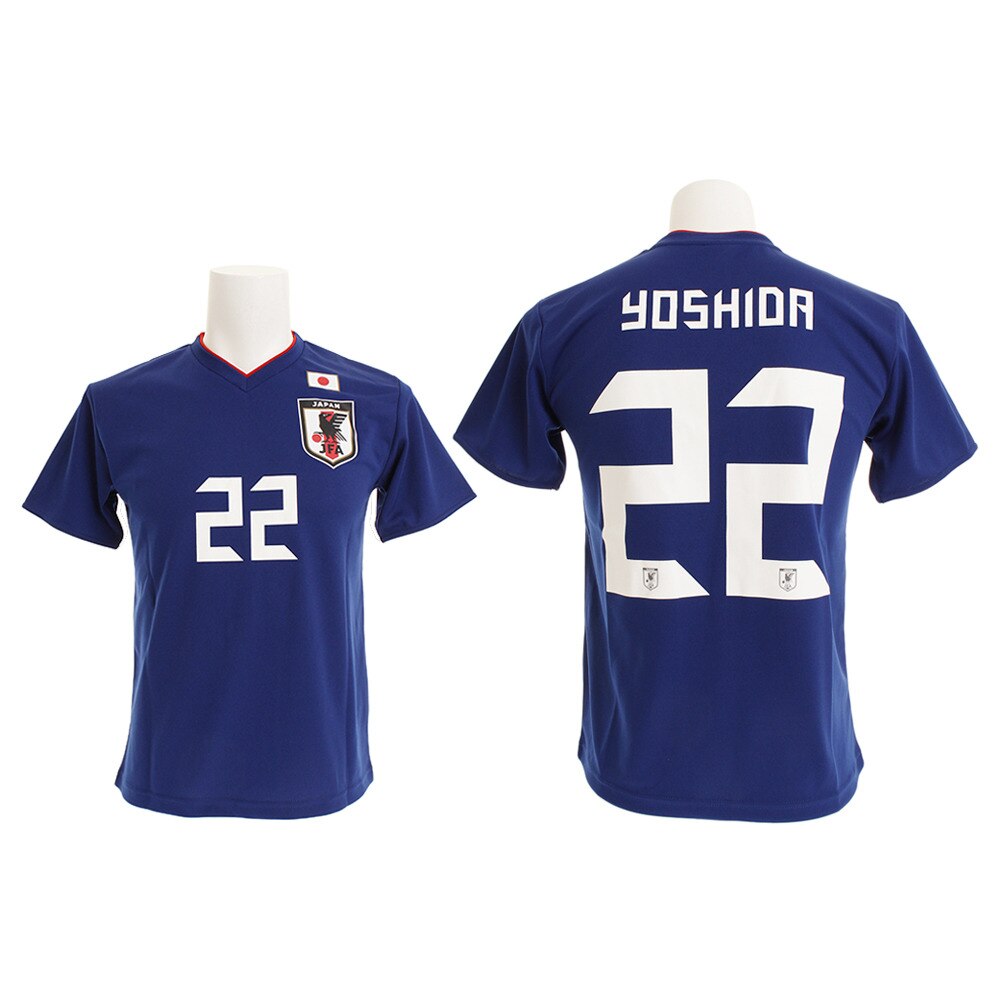  【多少の傷汚れありの為大奉仕】Tシャツ メンズ 半袖 プレーヤーズ 吉田麻也 M O-096