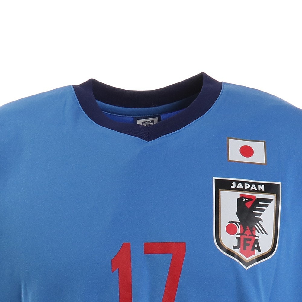 ジェイエフエー（JFA）（メンズ、レディース）サッカー プレーヤーズTシャツ 2020 日本代表 久保建英 SS(XS)サイズ O3-429