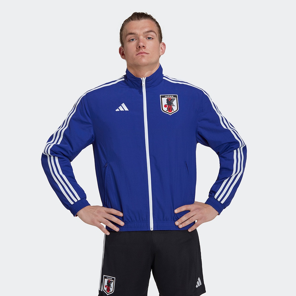 【即購入OK】サッカー日本代表　adidas ナイロンジャケット　サイズL