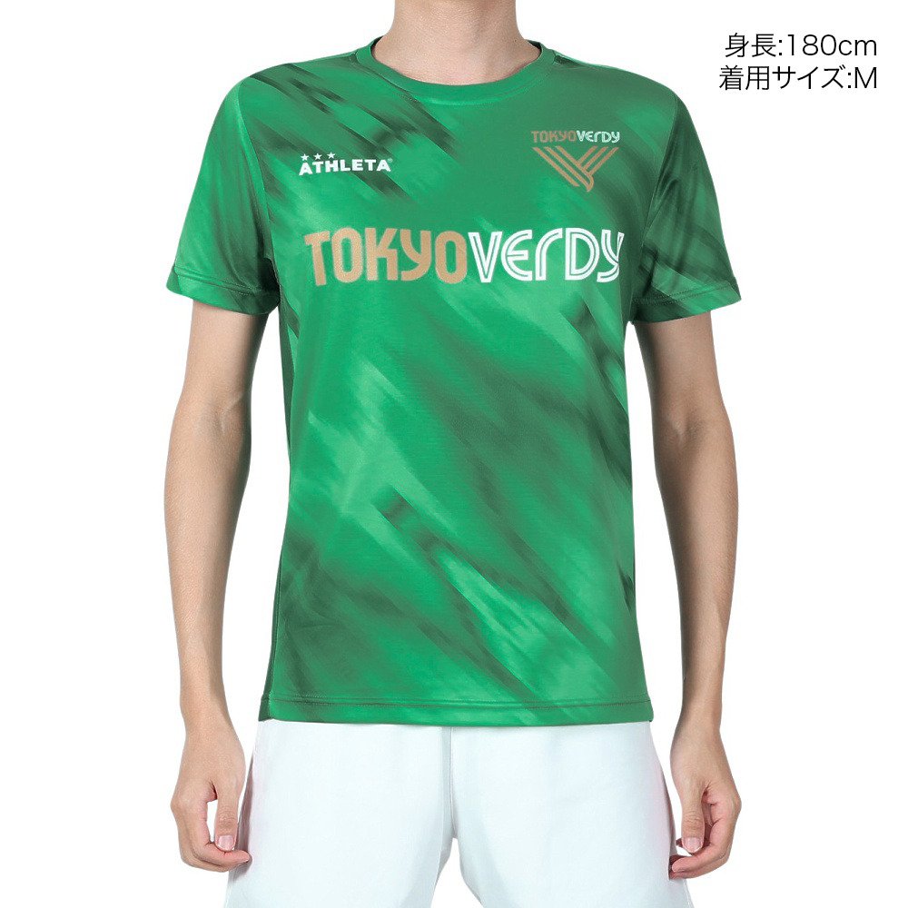 東京ヴェルディ 2024 アスレタコンフィットシャツ 12番 Lサイズ