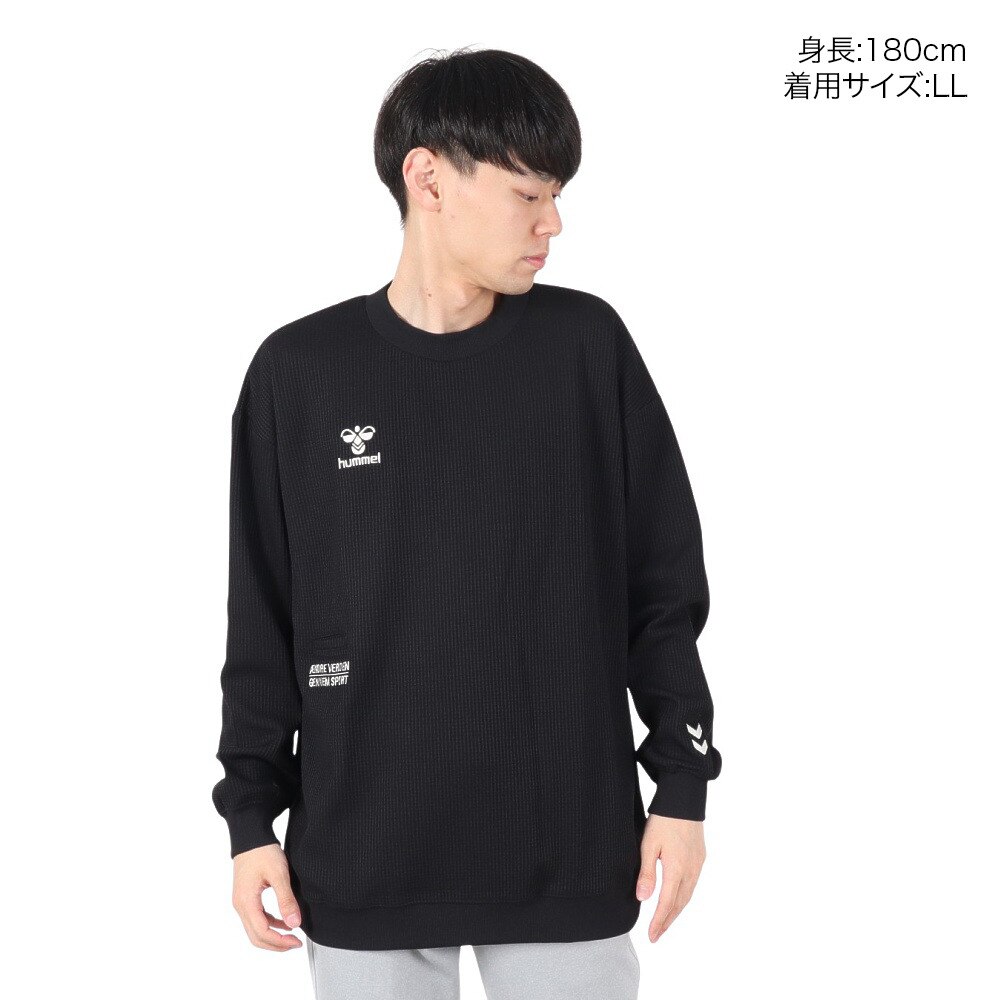 ヒュンメル（hummel）（メンズ）hummel PLAY 長袖Tシャツ HAP7206-90