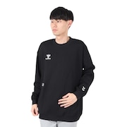 (メンズ)hummel PLAY 長袖Tシャツ HAP7206-90