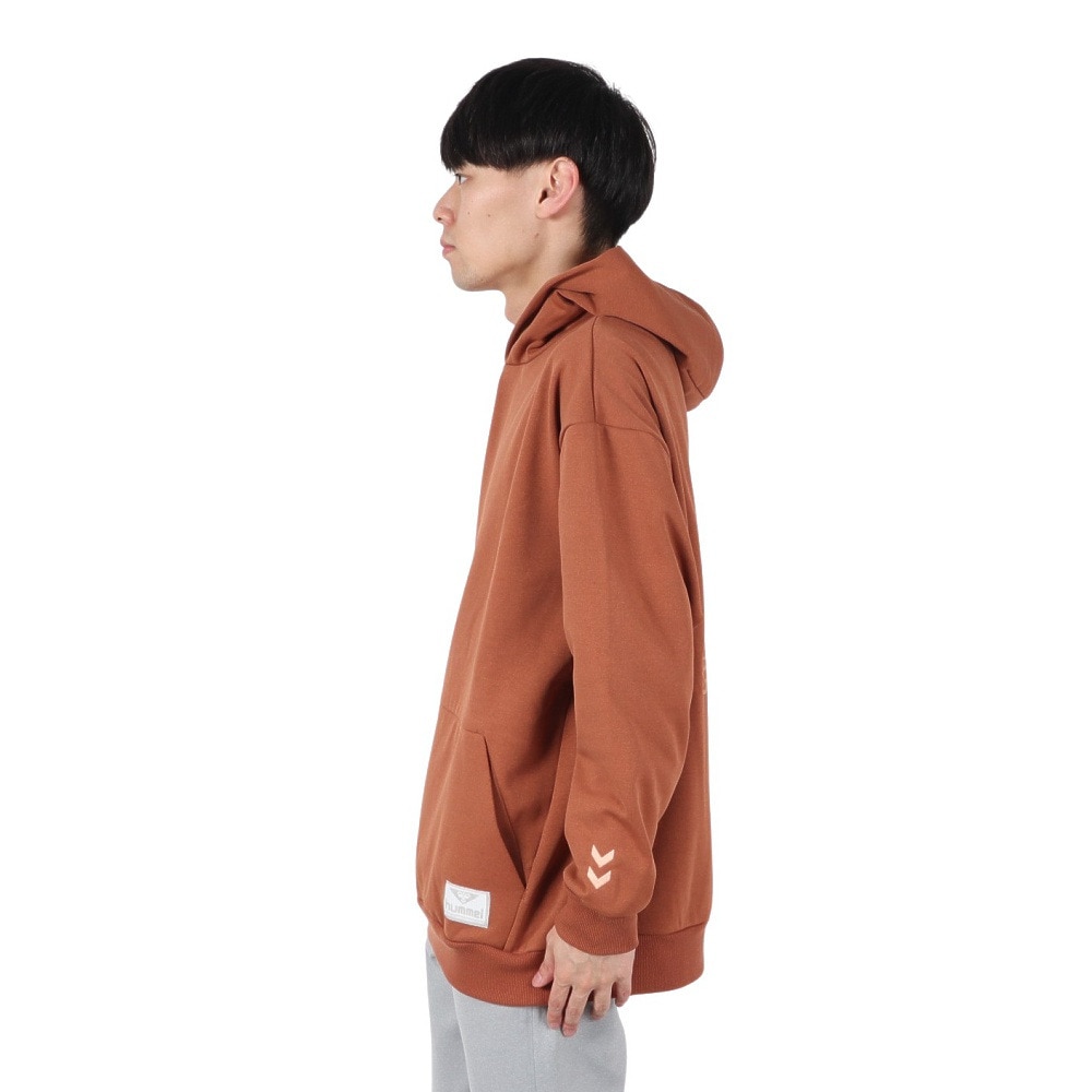 ヒュンメル（hummel）（メンズ、レディース）hummel PLAY スウェットプルオーバーフーディー HAP8288-229