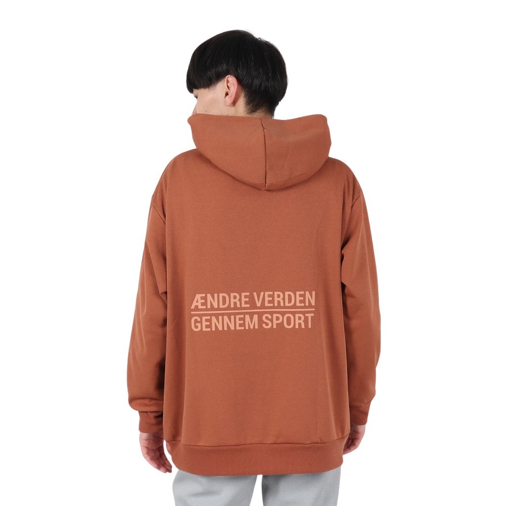 ヒュンメル（hummel）（メンズ、レディース）hummel PLAY スウェットプルオーバーフーディー HAP8288-229