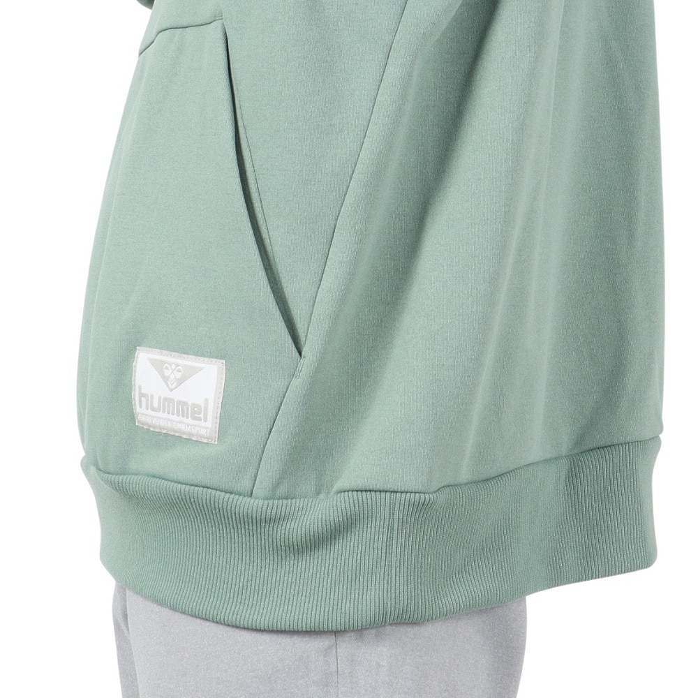 ヒュンメル（hummel）（メンズ、レディース）hummel PLAY スウェットプルオーバーフーディー HAP8288-542