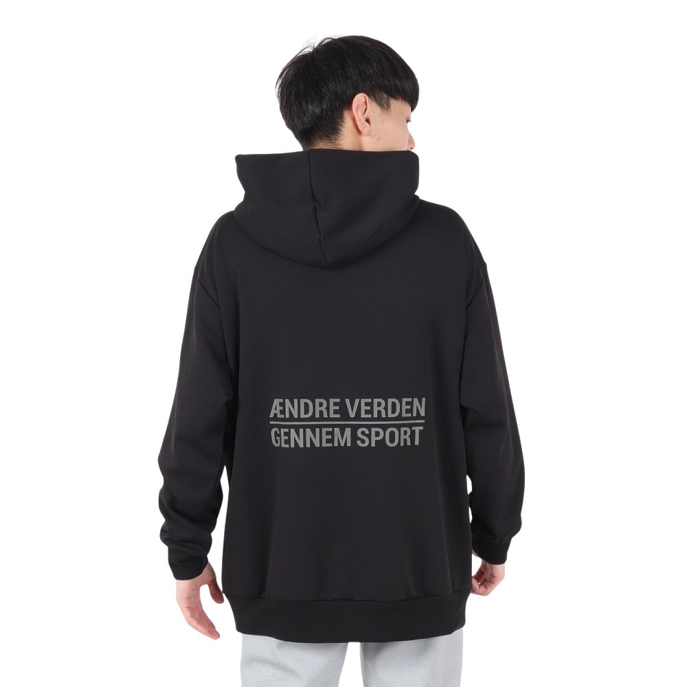ヒュンメル（hummel）（メンズ、レディース）hummel PLAY スウェットプルオーバーフーディー HAP8288-90