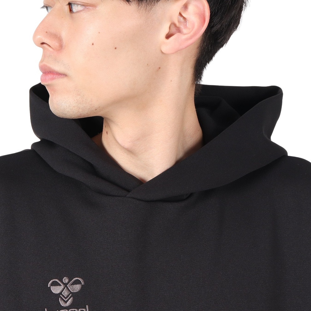 ヒュンメル（hummel）（メンズ、レディース）hummel PLAY スウェットプルオーバーフーディー HAP8288-90