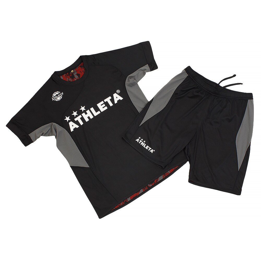 サッカー ウエア フットサル リバーシブル プラクティススーツ 2297 Blk アスレタ スーパースポーツゼビオ サッカー ウエア フットサル リバーシブル プラクティススーツ 2297 Blk アスレタ スーパースポーツゼビオ