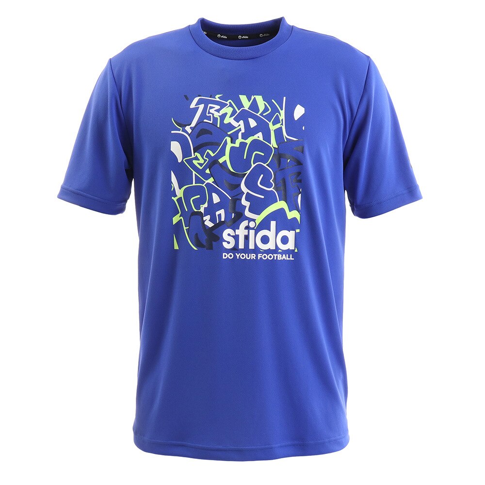  グラフィティプラTシャツ SA-19S15 BLU