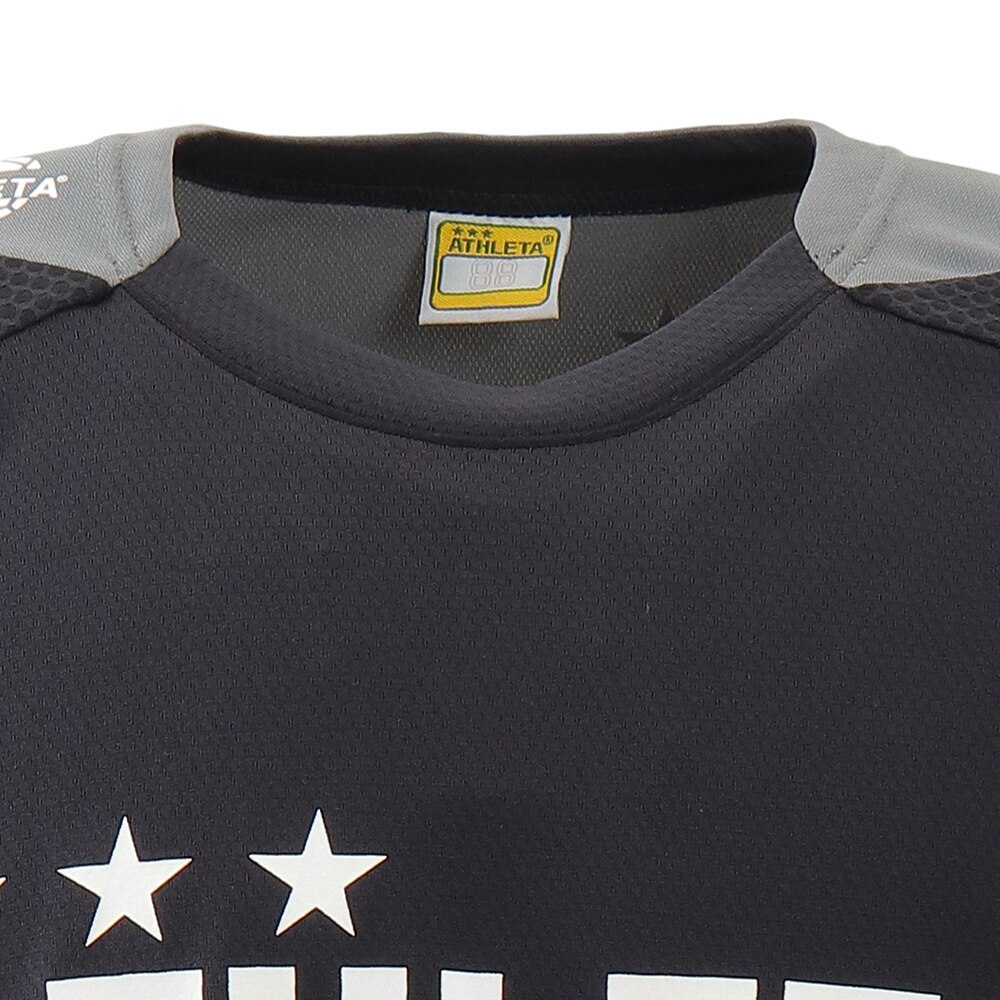 アスレタ｜サッカー ウェア メンズ カラー プラクティスシャツ 2317 BLK - スポーツ用品はスーパースポーツゼビオ