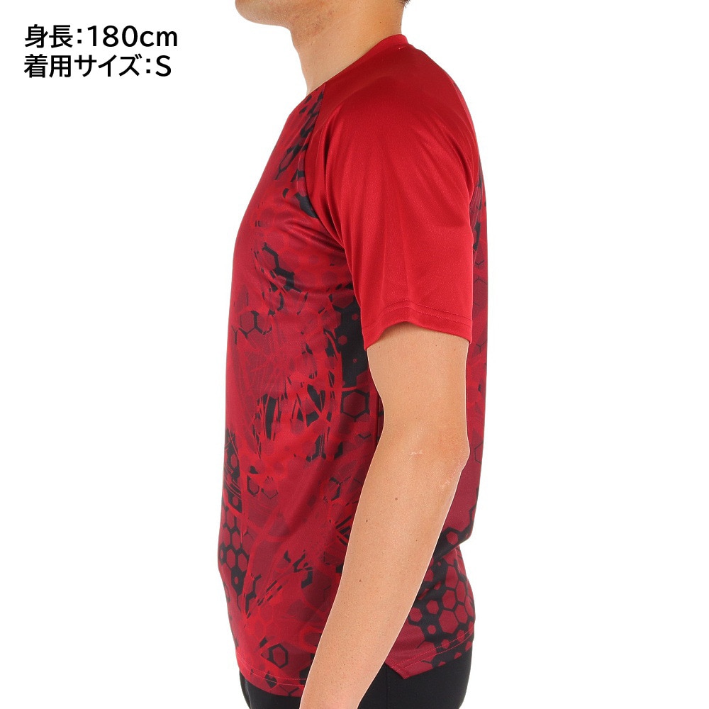 スフィーダ（SFIDA）（メンズ）サッカーウェア メンズ Presser プラクティスシャツ 半袖 Tシャツ SA-21803 BGD